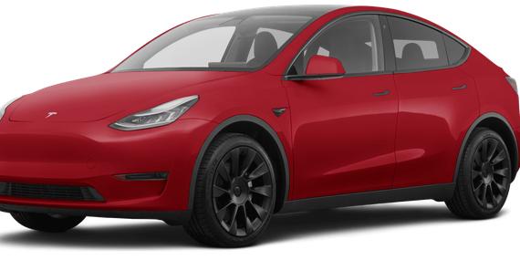 TESLA MODEL Y 2021 5YJYGDEE8MF219256 image